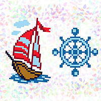 Водорозчинний флізелін міні К-108 Confetti