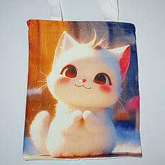 Підліткова молодіжна сумка шоппер  на блискавці