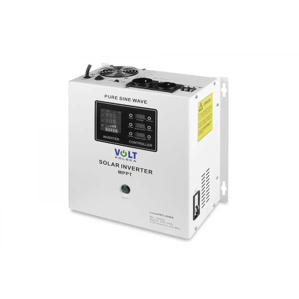 Гібридний інвертор ДБЖ VOLT POLSKA SINUS PRO 2000S