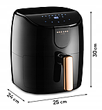 Аерофритюрниця Mozano Active Fryer AGD/FRY/01#ZLO Gold, фото 4