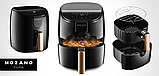 Аерофритюрниця Mozano Active Fryer AGD/FRY/01#ZLO Gold, фото 6