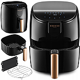 Аерофритюрниця Mozano Active Fryer AGD/FRY/01#ZLO Gold, фото 9