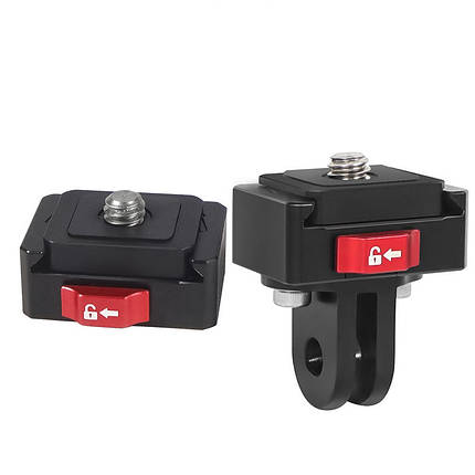 Швидкознімне кріплення для Insta360 ONE X3 X2 X RS RS R GO 2 і фото та відео камер, фото 1