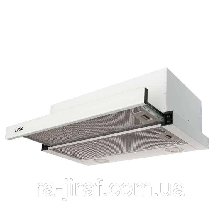 ВИТЯЖКА VENTOLUX GARDA 60 WG (900) LED Телескопічна на кухню. Витяжка кухонна в Україні. *ЗНИЖКА В ОПИСІ.