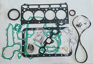 Комплект прокладок двигуна KUBOTA V2203, V2403 Метал № 07916-29505, 07916-29515, 0791629505, 0791629515