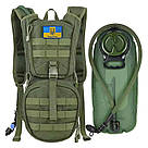 Тактичний гідратор-рюкзак Solve MOLLE 3 л питна система KT6004801 Олива, фото 4