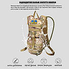 Тактичний гідратор-рюкзак Solve MOLLE 3 л питна система KT6004801 Олива, фото 7