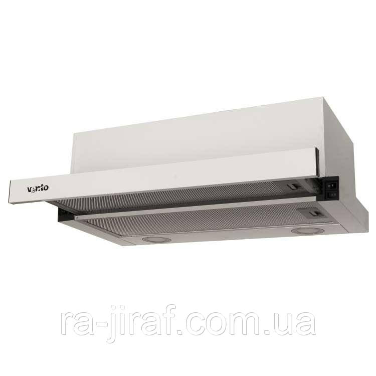 ВИТЯЖКА VENTOLUX GARDA 60 WH (900) LED Телескопічна на кухню. Витяжка кухонна в Україні. *ЗНИЖКА В ОПИСІ.
