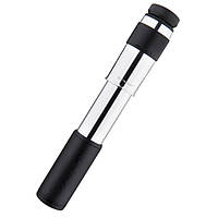 Насос велосипедний Birzman Velocity Apogee MTB / ручний / 90psi / срібло (AS)