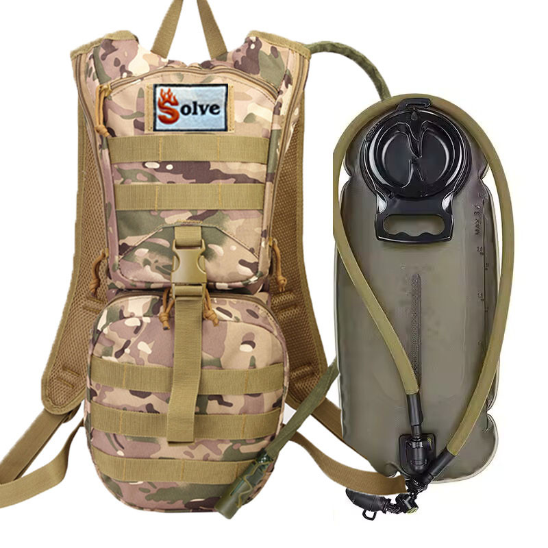 Тактичний гідратор-рюкзак Solve MOLLE 3 л питна система KT6004806 Мультикам