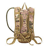 Тактичний гідратор-рюкзак Solve MOLLE 3 л питна система KT6004801 Олива solve, фото 9