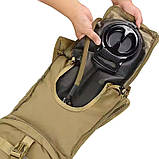 Тактичний гідратор-рюкзак Solve MOLLE 3 л питна система KT6004801 Олива solve, фото 10