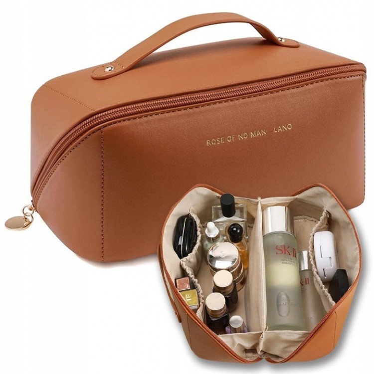 Органайзер косметичка несесер дорожня розкладається на блискавці, фото 1