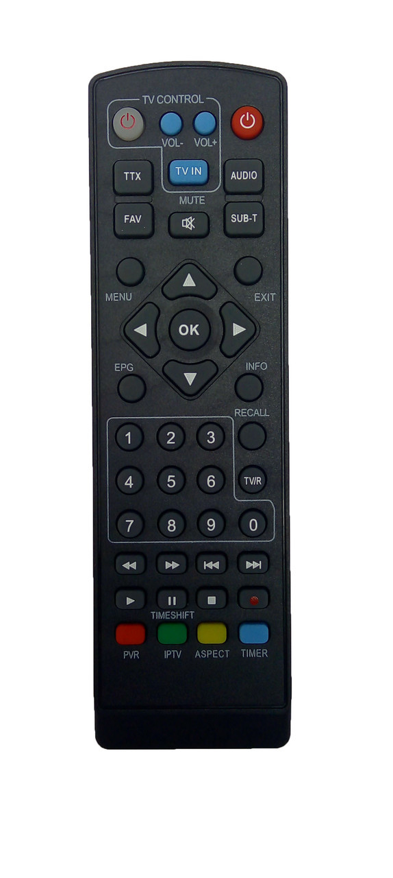 Пульт DVB-T2 Tiger IPTV універсальний навчальний.