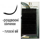 Вії Y Flat Velvet i-Beauty мікс 9-12 мм, фото 4