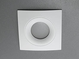 Універсальний врізний точковий світильник Aluminium білий для інтер'єру PR-4-WH