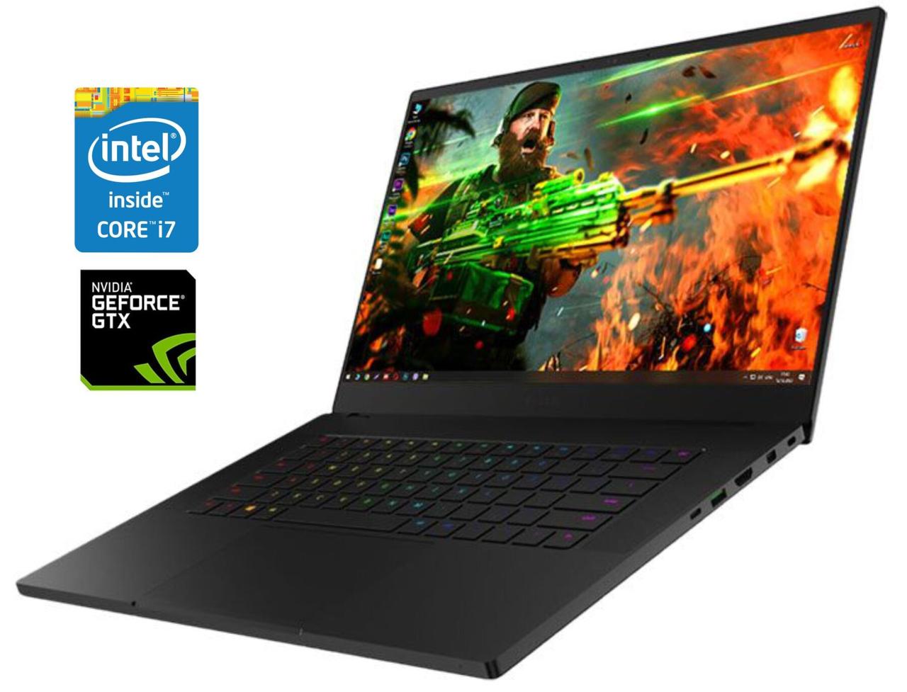 Ігровий ноутбук Razer Blade 15 RZ09-02386/ 15.6" 1920x1080/ i7-8750H/ 16GB RAM/ 512GB SSD/ GTX 1070 8GB