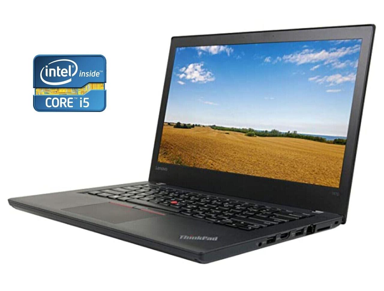 Ультрабук Б-клас Lenovo ThinkPad T470/ 14" (1920x1080)/ Core i5-6300U/ 8 GB RAM/ 240 GB SSD/ HD 520