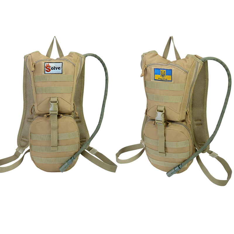 Тактичний гідратор-рюкзак Solve MOLLE питна система KT6004805 peremogaua Койот 3 л