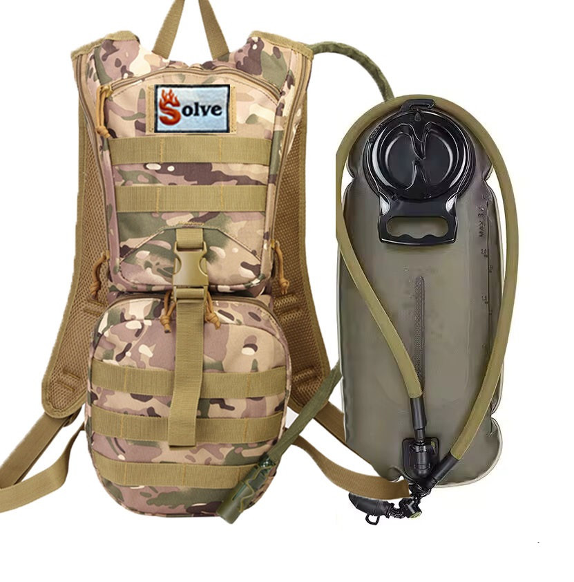 Тактичний гідратор-рюкзак Solve MOLLE 3 л питна система KT6004806 Мультикам peremogaua