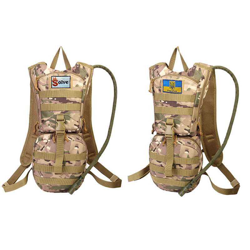 Тактичний гідратор-рюкзак Solve MOLLE Мультикам 3 л питна система KT6004806 peremogaua