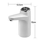 Помпа для води автоматична на 2 режими, Акумуляторна помпа Диспенсер дозатор для бутильованої води, фото 5