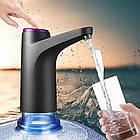 Помпа для води автоматична на 2 режими, Акумуляторна помпа Диспенсер дозатор для бутильованої води, фото 8