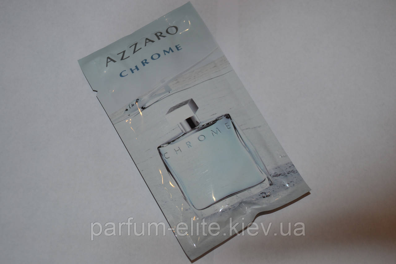 Пробник чоловічої туалетної води Azzaro Chrome 1.2ml
