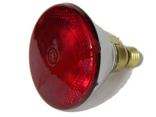 Інфрачервона лампа PAR38 230V, 175W E27/5000h, HELIOS (Польща)