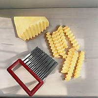 Слайсер ніж хвилястий для фігурної нарізки