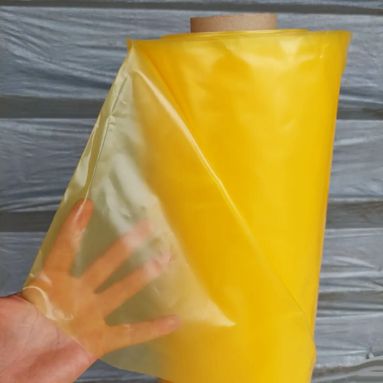 Теплична плівка 150мкм, 6м/50м. 12 місяців уф-стабілізатор. ТМ "Shadow".