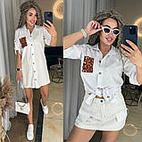 Жіноча сорочка плаття Жіноча блуза, фото 3