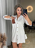 Жіноча сорочка плаття Жіноча блуза, фото 5
