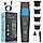 Тример для окантовки та стрижки бороди Hatteker Cordless Trimmer Black&Blue (MS-817), фото 2