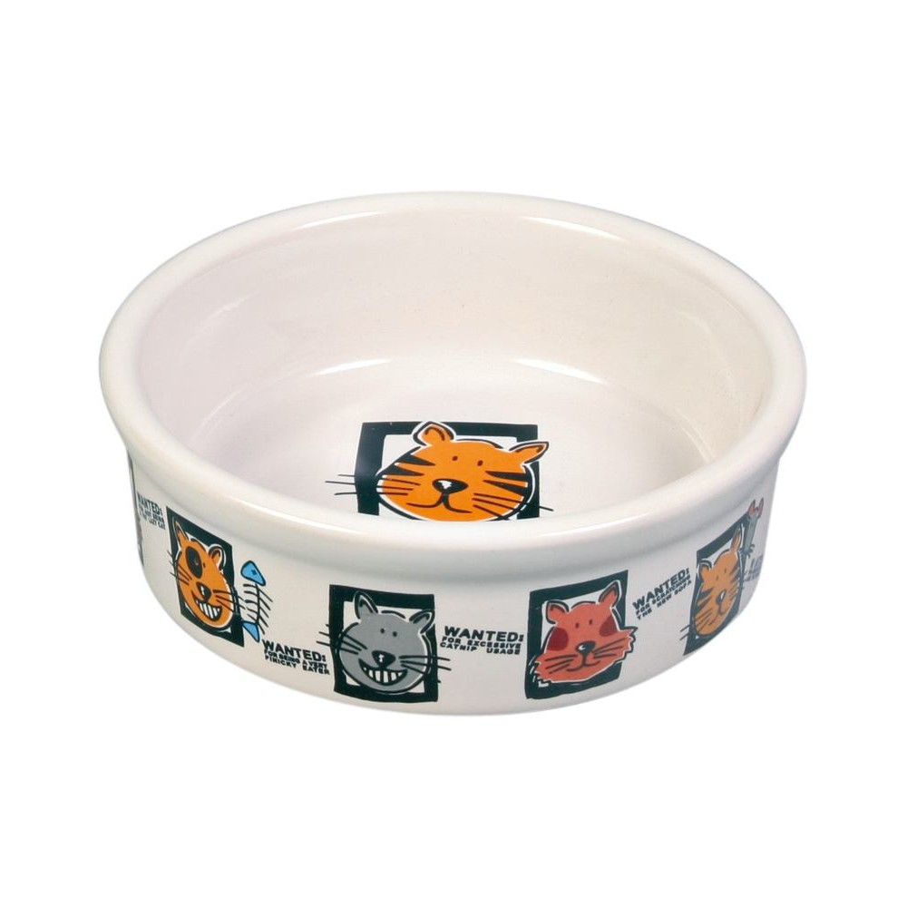 Миска для котів керамічна 11.5 см 200 мл Trixie TX-4008, фото 1