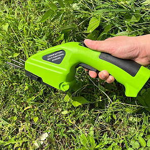Кущоріз акумуляторний Multi-Functional Scissors green N, фото 4