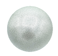 М'яч художньої гімнастики 280 г, 17 см, C-6273, Сріблястий