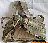 Британський розвантажувальний пояс варбелт ремінь тактичний мультикам з лямками РПС НАТО ЗСУ Virtus MOLLE Hip Belt Yoke MTP NATO, фото 5