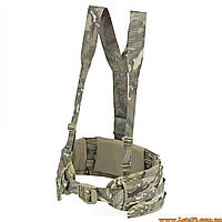 Британський розвантажувальний пояс варбелт ремінь тактичний мультикам з лямками РПС НАТО ЗСУ Virtus MOLLE Hip Belt Yoke MTP NATO