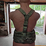 Британський розвантажувальний пояс варбелт ремінь тактичний мультикам з лямками РПС НАТО ЗСУ Virtus MOLLE Hip Belt Yoke MTP NATO, фото 4