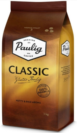 Кава зернова Paulig Classic 100% арабіка 1 кілограм