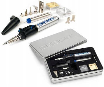 Газовий паяльник Dremel Versatip Hobby (газ бутан) 6 операцій, паяльник dremel, для хобі SPL