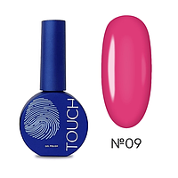 ГЕЛЬ ЛАК TOUCH GEL POLISH №09 РОЖЕВИЙ 9 МЛ
