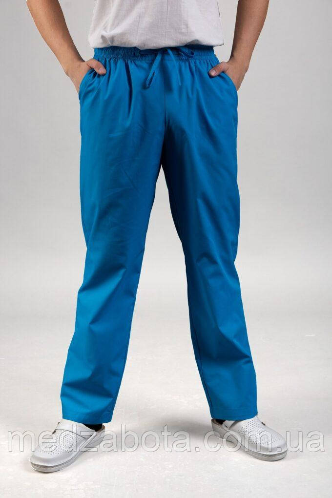 Брюки медичні, розмір 58, модель 04 колір синій, фото 1