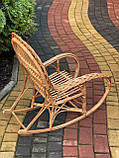 Дитяча крісло-гойдалка з лози. Арт:2075, фото 6