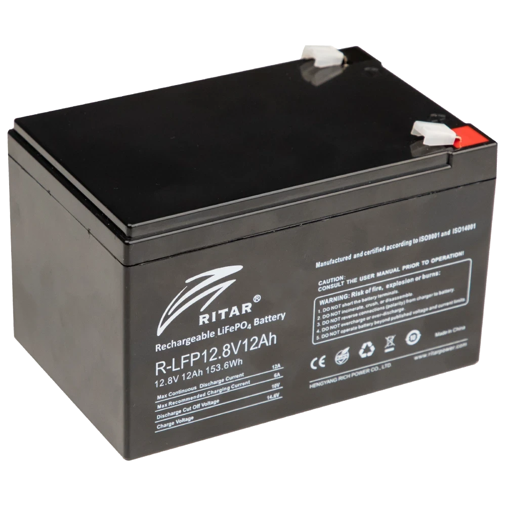 Акумуляторна батарея Ritar R-LFP12.8V12AH