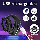 Ерекційне кільце DoubleSexyRing з вібрацією, акумулятором та керуванням зі смартфона, фото 5