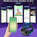 Ерекційне кільце DoubleSexyRing з вібрацією, акумулятором та керуванням зі смартфона, фото 7