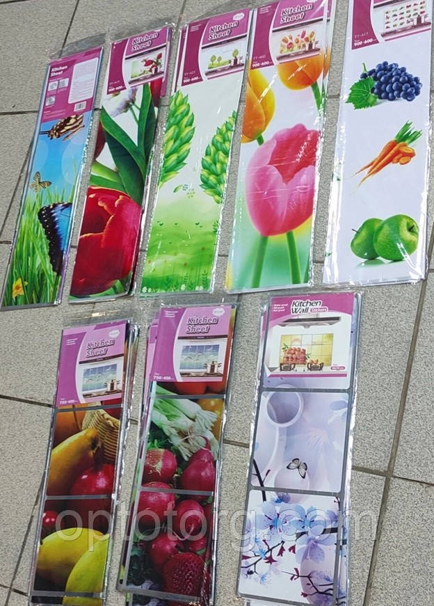 Декоративні наклейки на плитку на кухні Kitchen Sheet