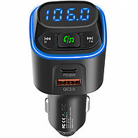 Автомобільний FM-трансміттер Aspiring Wave 10 54W PD LED/Bluetooth//QC3.0, USB-C 36W